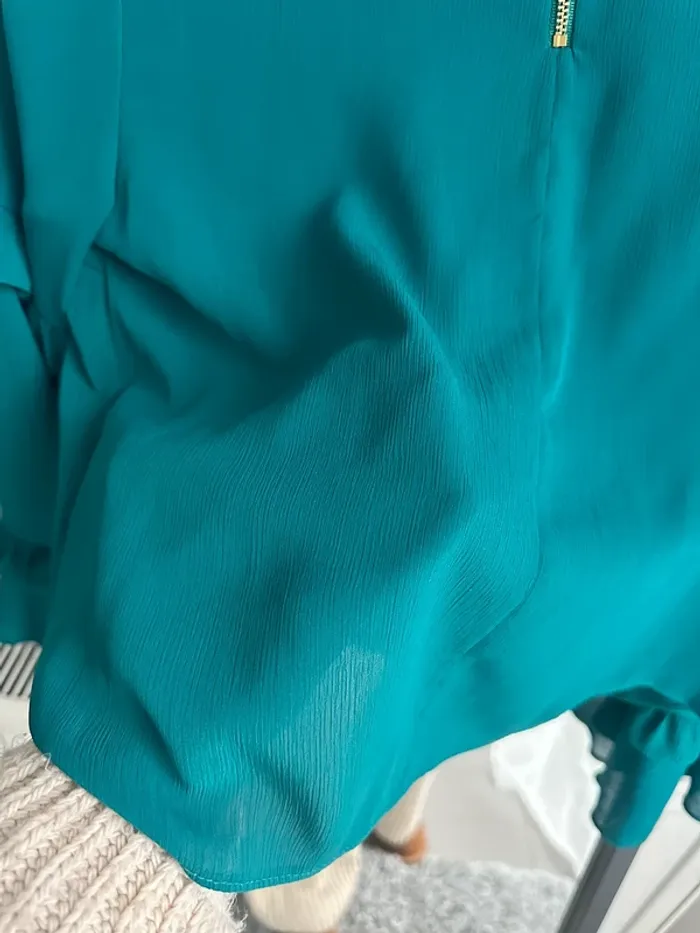 Blouse primark verte - photo numéro 4