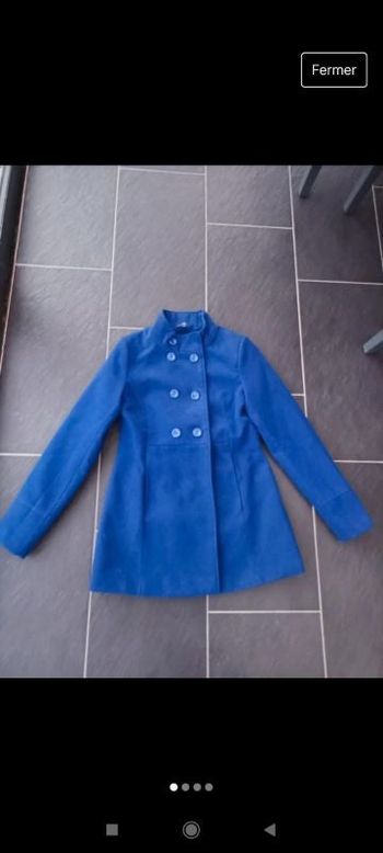 Joli manteau caban femme T38 neuf