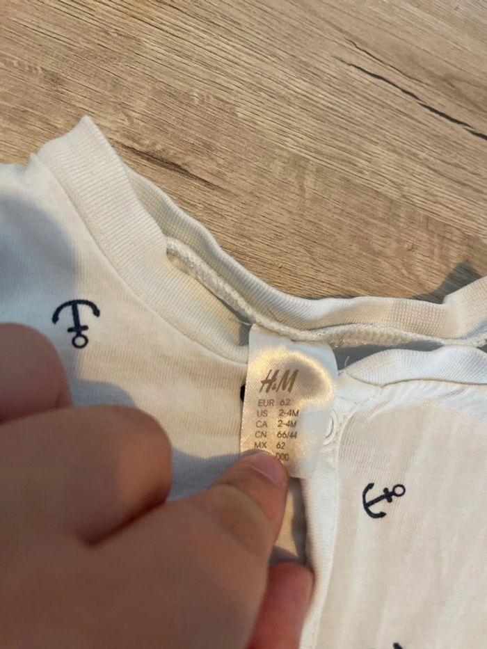 Pyjama dors bien 3 mois été encre H&M - photo numéro 4