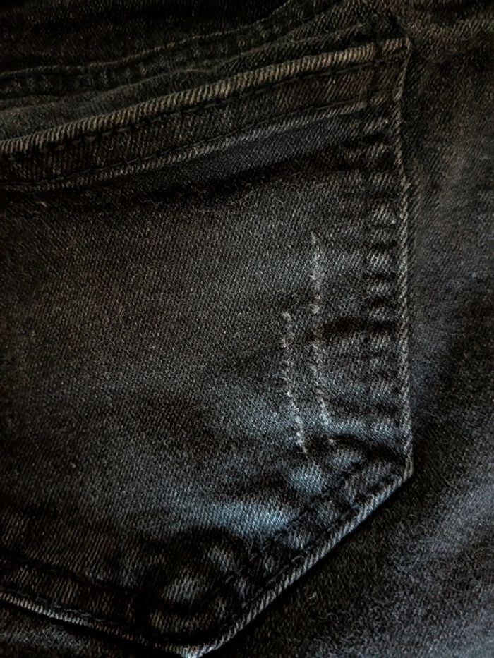 Pantalon effet jeans noir grossesse shein 38 - photo numéro 10