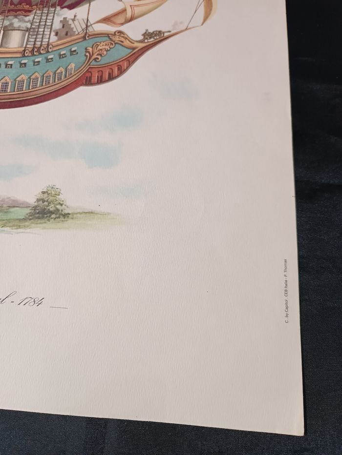 Estampes historiques de ballons - photo numéro 6