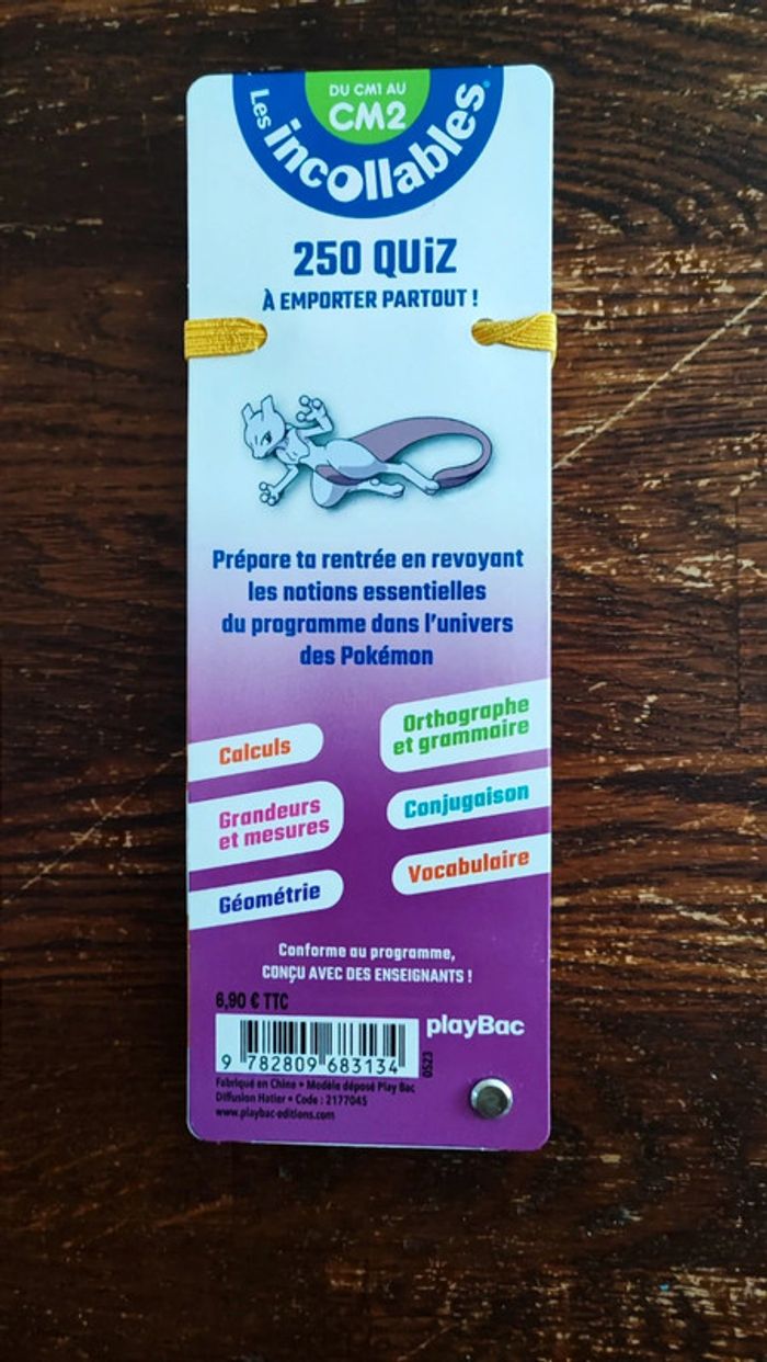 Les incollables Pokémon - photo numéro 2
