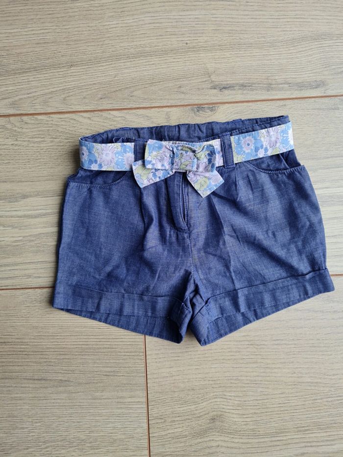 short bleu Jacadi 12 mois