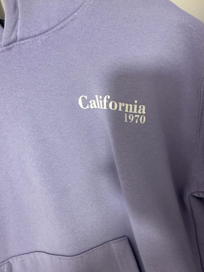 Sweat Zara mauve à capuche – taille 140 (10 ans) - photo numéro 2
