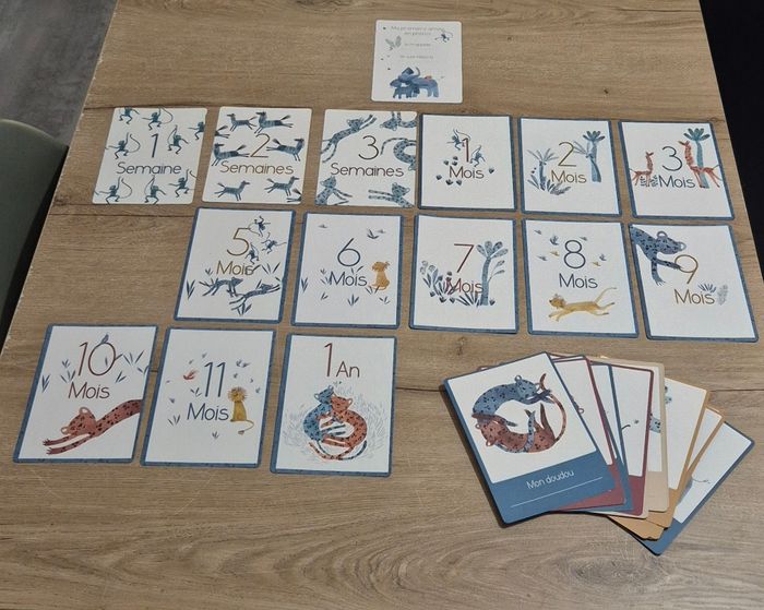 Cartes mes 12 premiers mois Moulin Roty - photo numéro 4