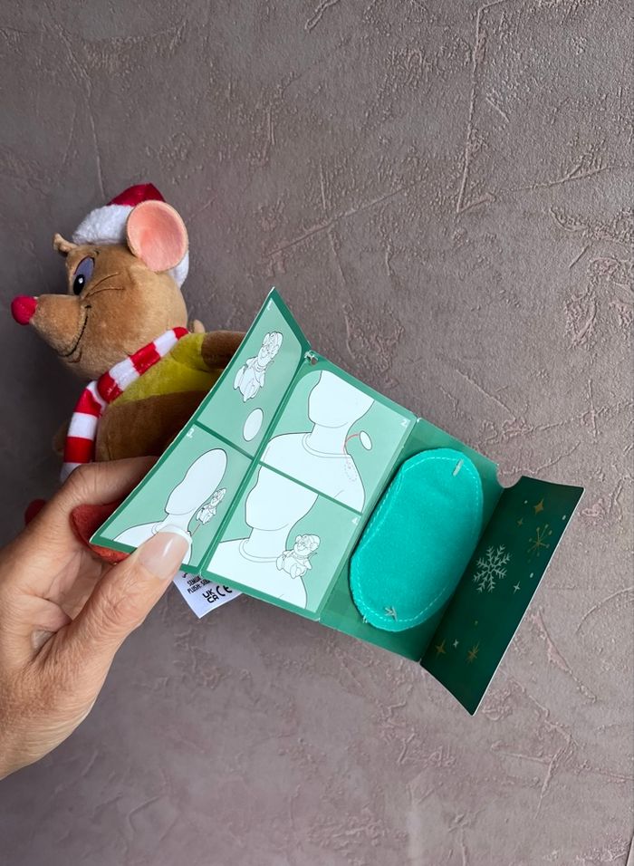 Peluche épaule / shoulder Gus de Cendrillon neuve - photo numéro 7