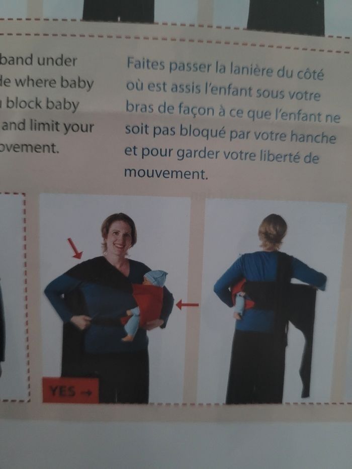 Porte bebe physiologique - photo numéro 9