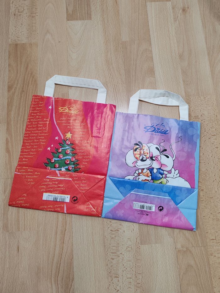 2 sac en papier Diddl - photo numéro 2