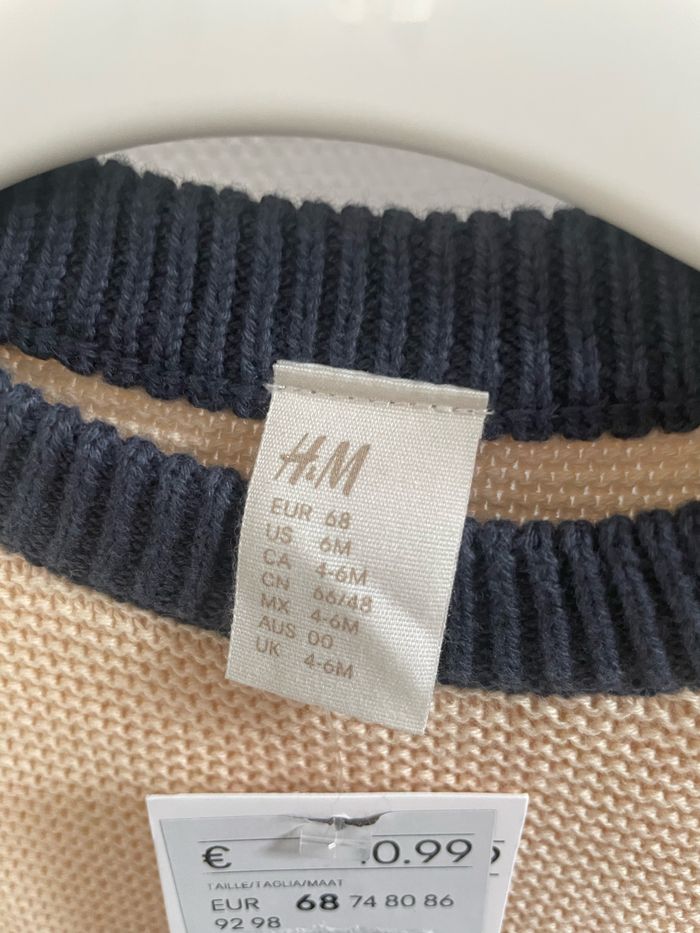 Pull bébé garçon H&M neuf - photo numéro 2