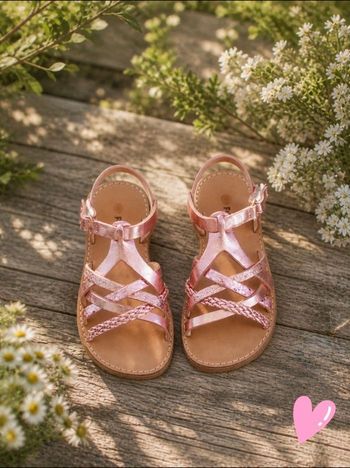 Sandales rose - taille 29 - neuves