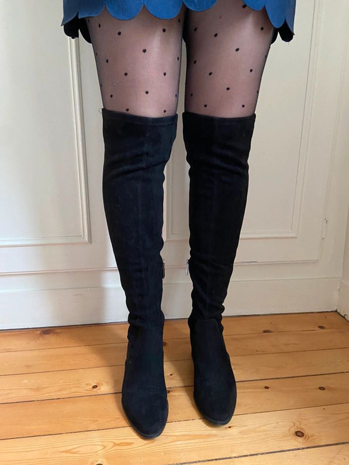 Bottes hautes Suède taille 38 - photo numéro 4