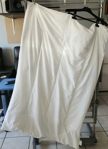 Couette lit enfant blanc