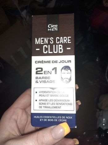 Creme barbe et visage homme