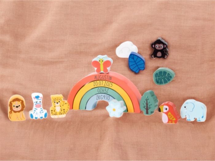 Ensemble de jouets en bois personnalisés - photo numéro 3