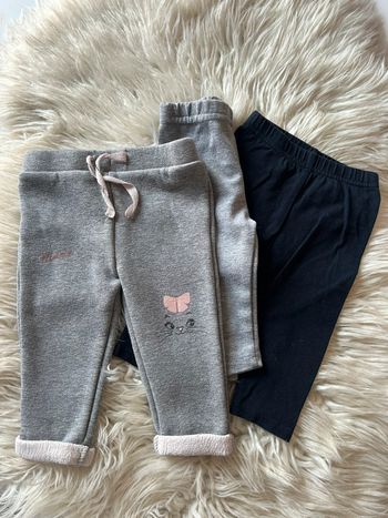 Fille 👧🏻 Lot 3 pantalons/leggings taille 6 mois
