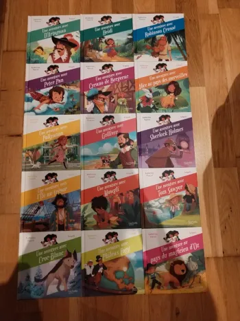 Lot 15 livres Au pays des livres