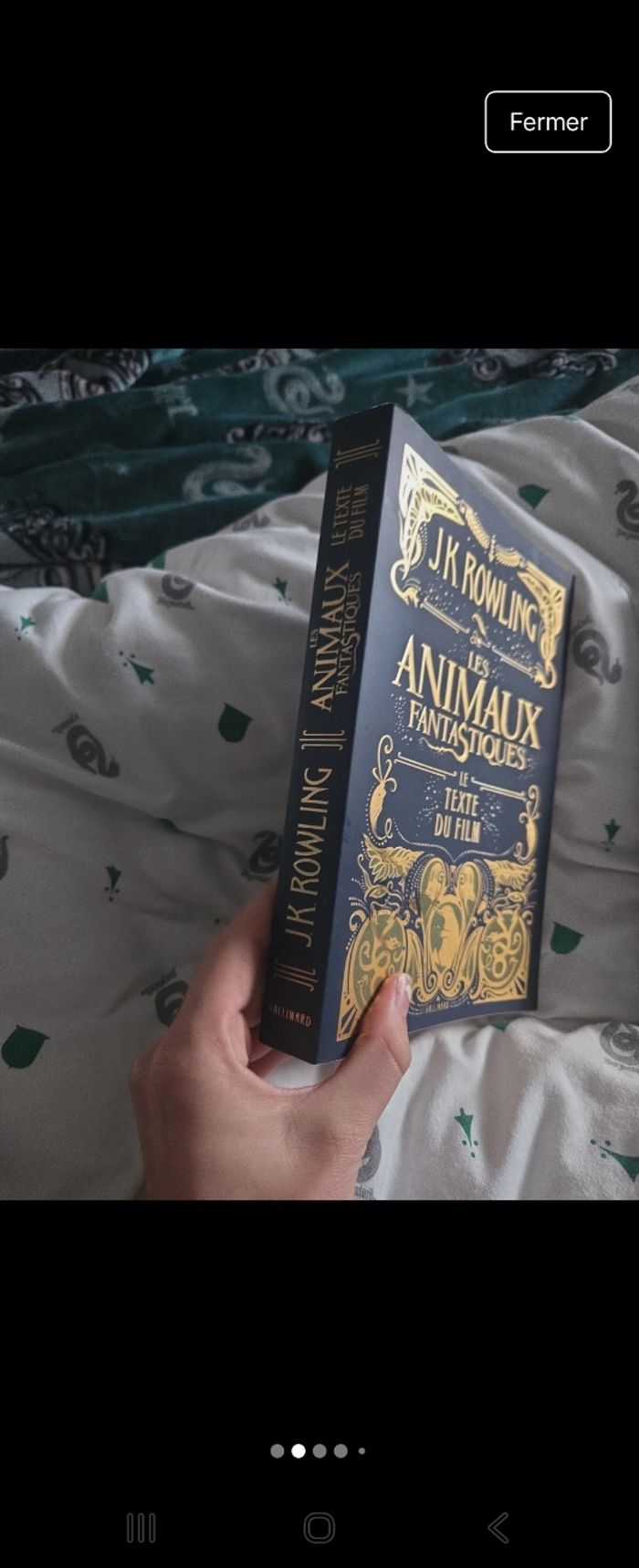 Livre les animaux fantastiques le texte du film de JK Rowling - photo numéro 2