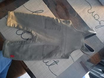 Salopette ptit bisous 3 mois