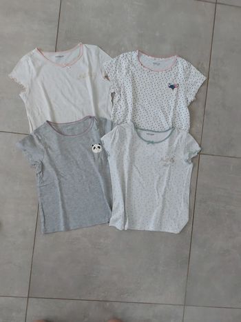 Lot de 4 maillots de corps Vertbaudet