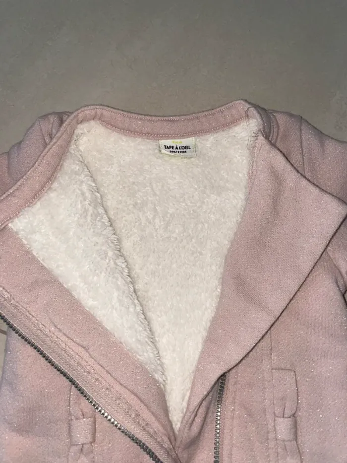 Veste mi-saison TAO bébé fille 9 mois - photo numéro 3