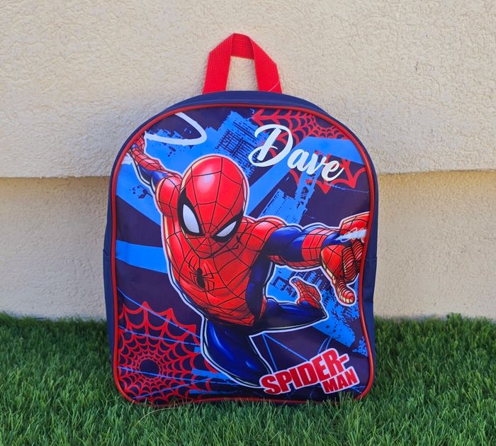 Sac maternelle spiderman
