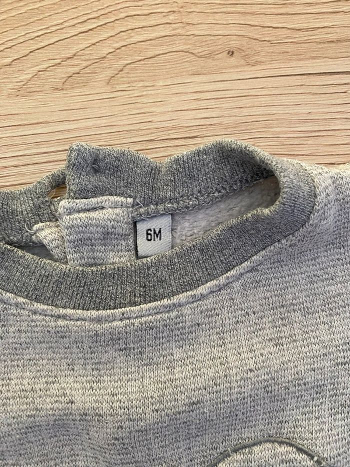 Lot 2 pulls et 1 gilet épais 6 mois - photo numéro 8