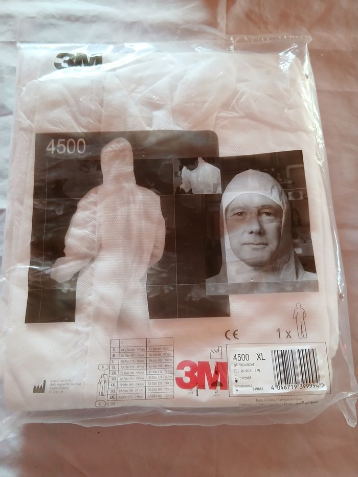 Tenue de protection  xl