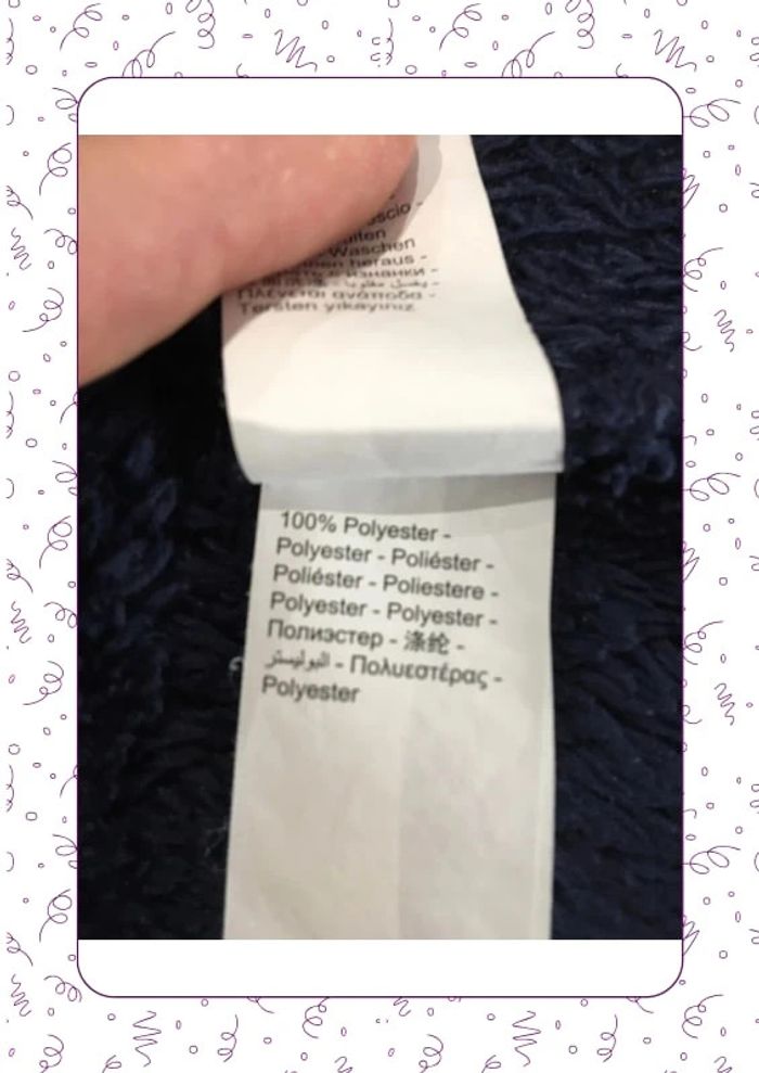 Robe de chambre polaire marine orchestra - photo numéro 5