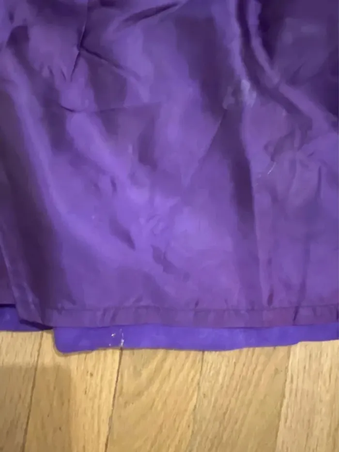 Mini jupe en cuir violette - photo numéro 6