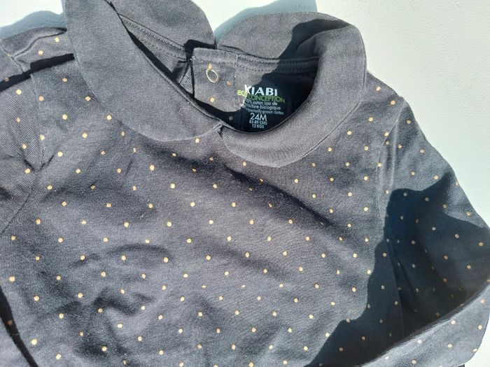 Lot 4 t-shirts 24 mois manches longues kiabi - photo numéro 4