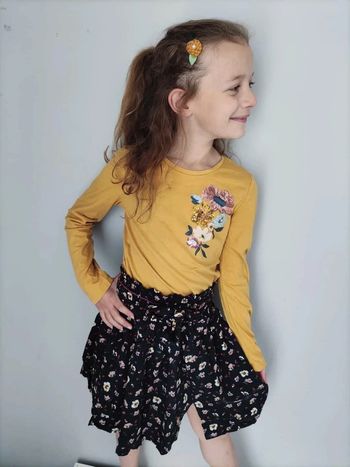 9 ans ensemble jupe Zara et Teeshirt Palomino