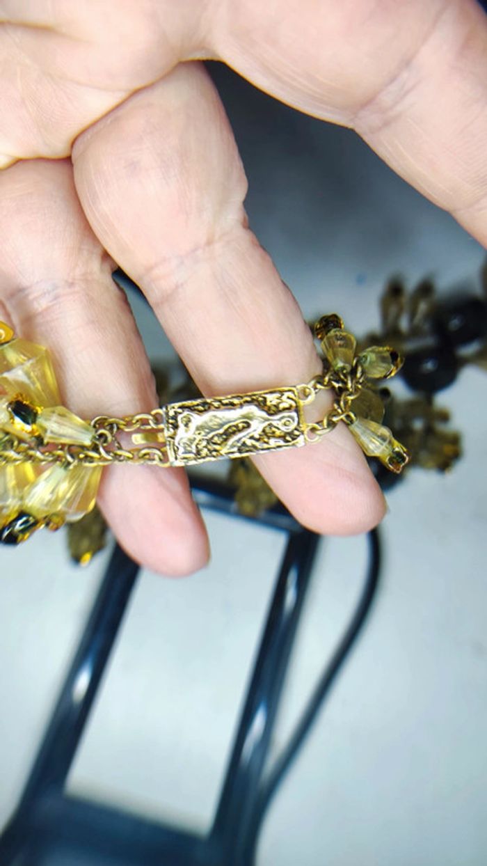 Magnifique collier vintage inspiration 70's - photo numéro 4