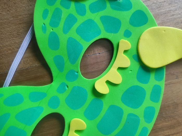 Lot masque dinosaures - photo numéro 4