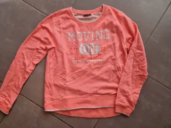 Pull corail femme