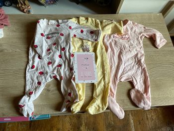 Lot de 3 pyjamas fille