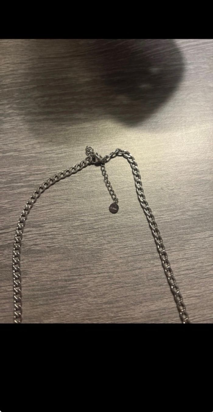 Collier argenté - S. Steel - photo numéro 2