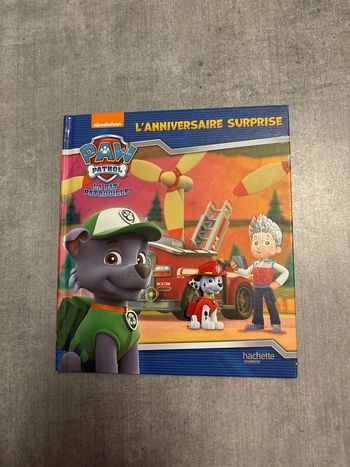 Livre Pat’Patrouille, l’anniversaire surprise