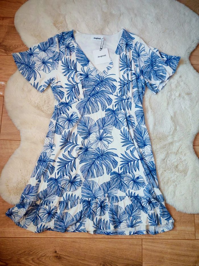 Robe imprimée fleurs desigual 42