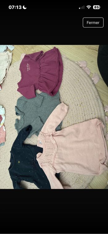 Lots de 4 robes
