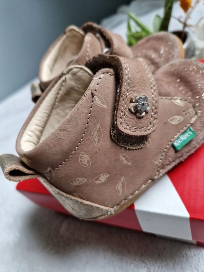 Kickers Sabio taupe imprimé - photo numéro 3