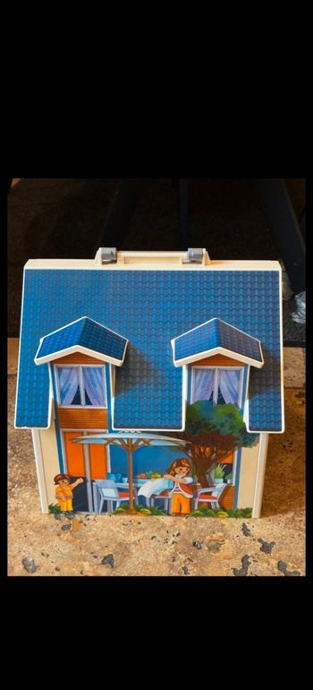 Maison transportable playmobil
