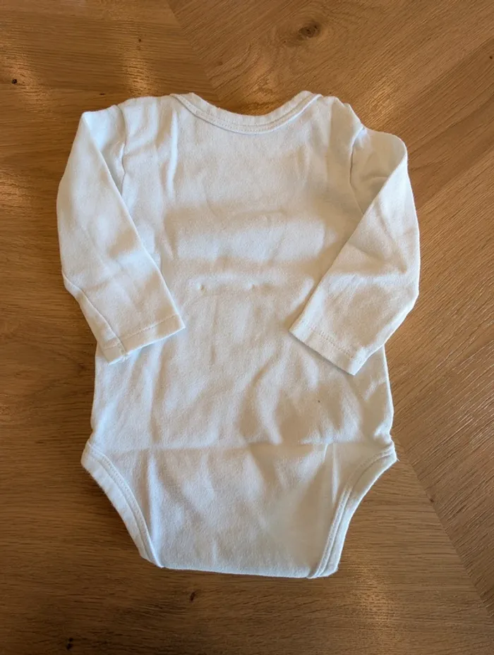 Lot de 3 bodies - Taille : 6 mois - photo numéro 3