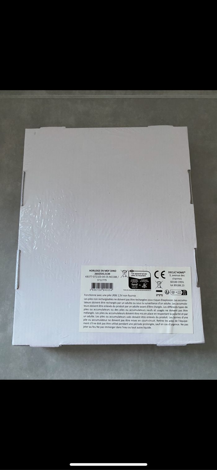 Horloge Dinosaure Tricératops - photo numéro 4