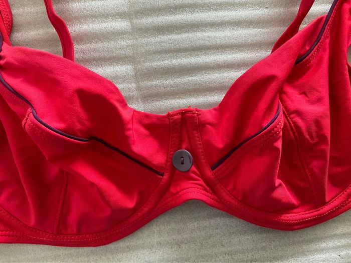 Haut maillot rouge Bestform neuf - photo numéro 2