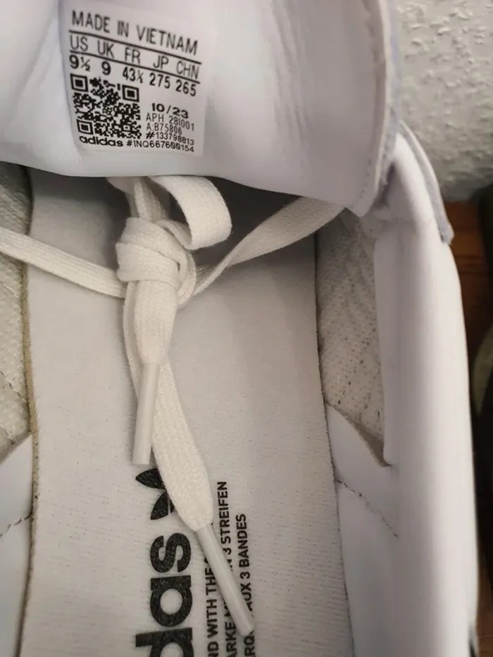 Adidas Samba Blancas OG taille 43 - photo numéro 6