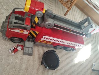 Grand camion de pompier de la pat patrouille