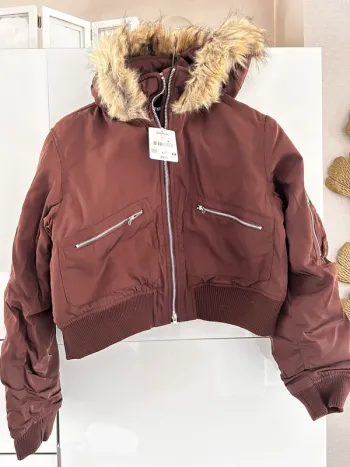 Veste marron hiver