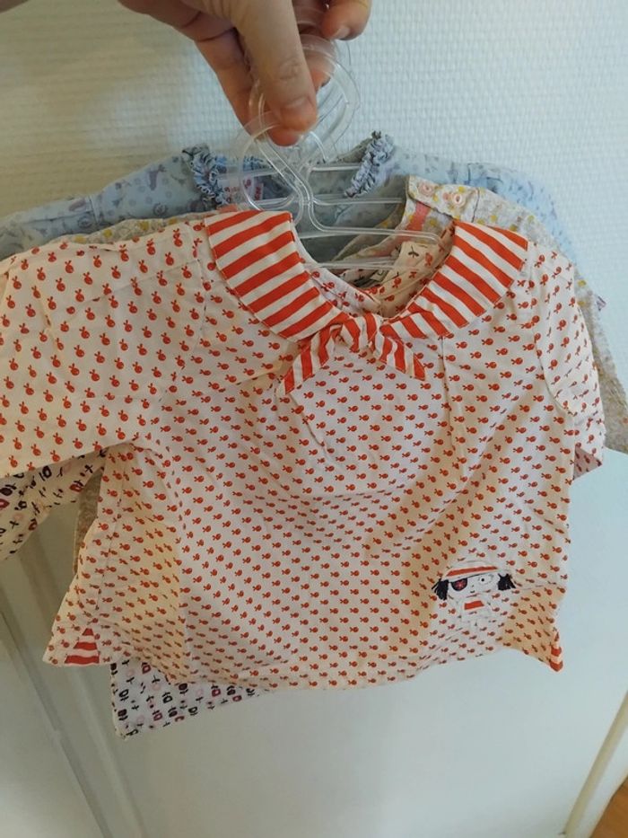 Tunique chemise fille 6mois - photo numéro 12