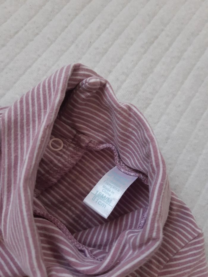 Sous pull col roulé Obaïbi 18 mois - photo numéro 4