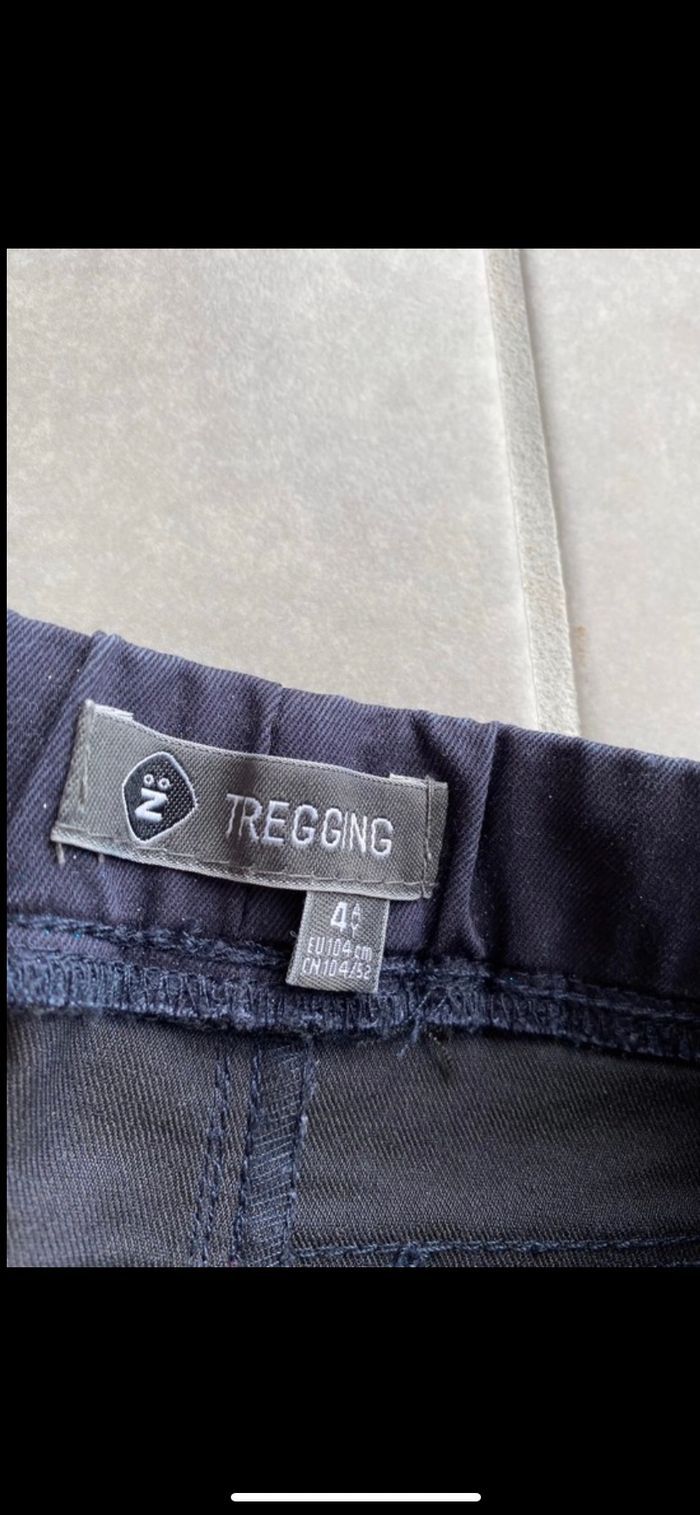 Jegging / Tregging pailleté Grain de blé Neuf 4 ans - photo numéro 5